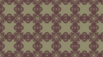 Purple and Beige Vintage Seamless Ornamental Pattern Wallpaper