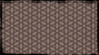Purple and Beige Vintage Decorative Floral Seamless Pattern Background Image