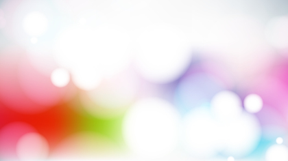 Colorful Blur Bokeh Defocused Background Vector Image