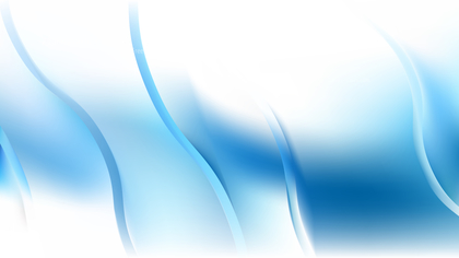 Blue and White Curve Background