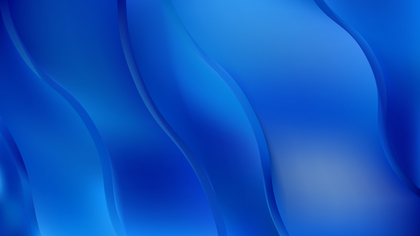 Dark Blue Wavy Background Vector Illustration