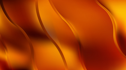 Dark Orange Abstract Curve Background Vector Image