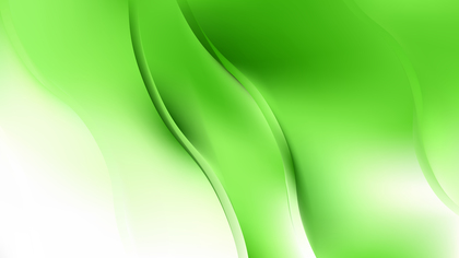 Green and White Abstract Curve Background Vector Art