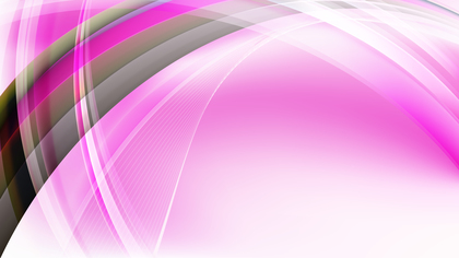Abstract Purple Black and White Waves Curved Lines Background