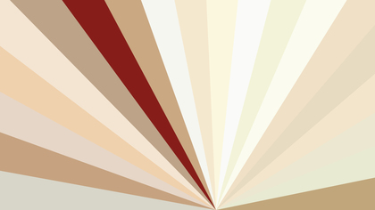Beige and Red Radial Stripes Background Vector Graphic