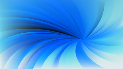 Abstract Blue Spiral Rays Background