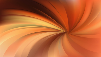Dark Orange Swirling Radial Background