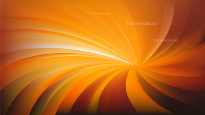 Dark Orange Swirling Radial Background