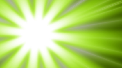 Green and White Radial Stripes Background