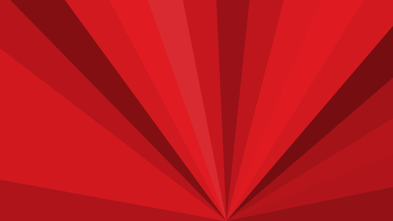 Red Radial Stripes Background Vector Graphic