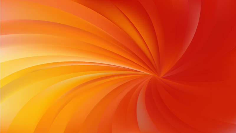 Red and Orange Twisted Spiral Rays Background