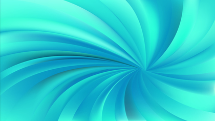 Turquoise Twist Swirl Rays Background