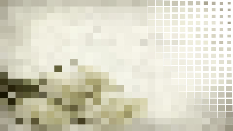 Green and Beige Square Pixel Mosaic Background Illustration