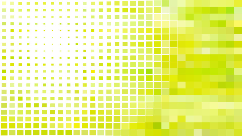 Abstract Green Yellow and White Geometric Mosaic Square Background Illustrator