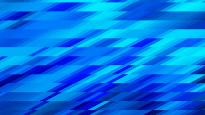 Abstract Bright Blue Geometric Shapes Background