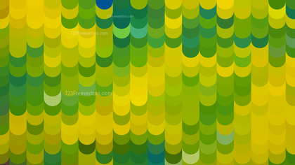 Green and Yellow Geometric Shapes Background
