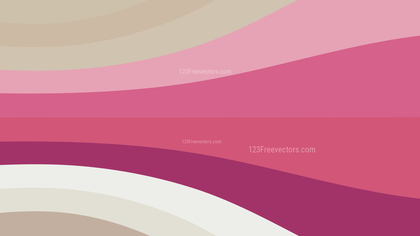Abstract Pink and Beige Geometric Shapes Background Vector Graphic