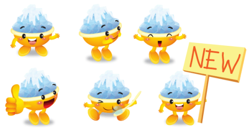Cartoon Cool Vector