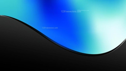 Black and Blue Wave Business Background
