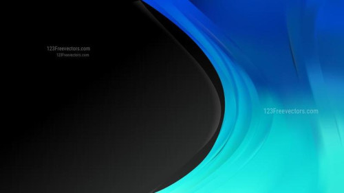 Black and Blue Wave Business Background