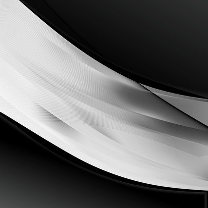 Abstract Black and Grey Wave Business Background Vector Image