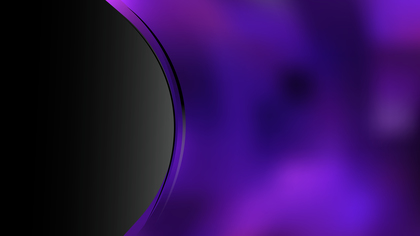 Black Blue and Purple Wave Business Background Vector Illustration