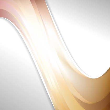 Brown and White Wave Business Background