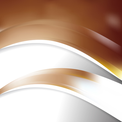 Abstract Brown and White Wave Business Background