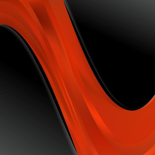 Abstract Cool Red Wave Business Background Design Template
