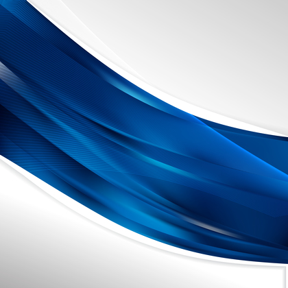 Abstract Dark Blue Wave Business Background Vector Image