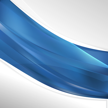 Abstract Dark Blue Wave Business Background Design Template