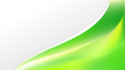 Green and Yellow Wave Business Background Image