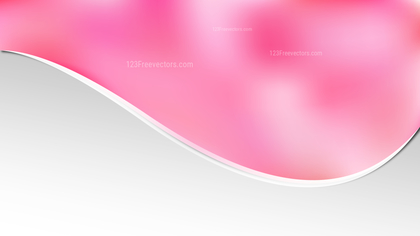 Pink Wave Business Background Vector Illustration