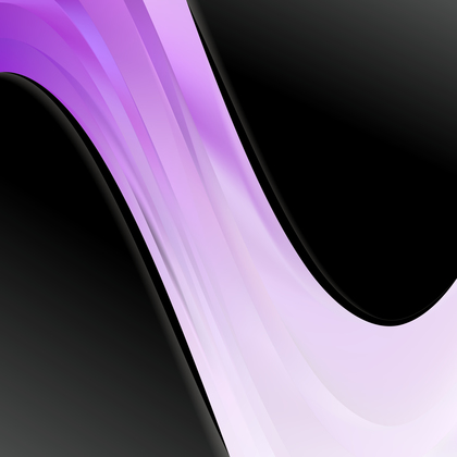 Abstract Purple Black and White Wave Business Background Illustration