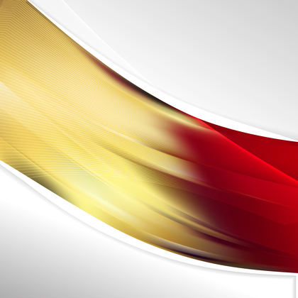 Red and Gold Wave Business Background