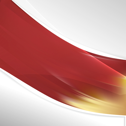Abstract Red and Gold Wave Business Background