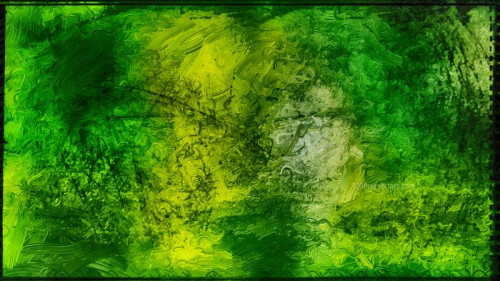 Abstract Dark Green Glass Effect Paint Background Image