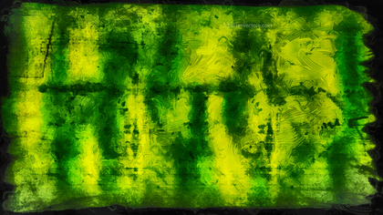 Abstract Green and Black Glass Effect Painting Background