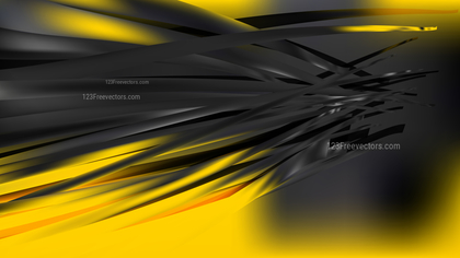 Abstract Cool Yellow Background Illustration