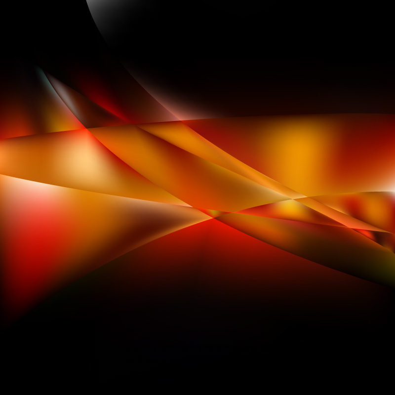 Black Orange Fire Background