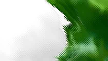 Green and White Background