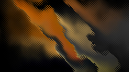 Abstract Orange and Black Background