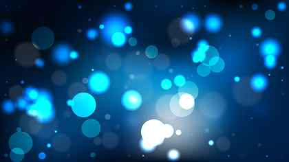 Abstract Black and Blue Lights Background Vector Art