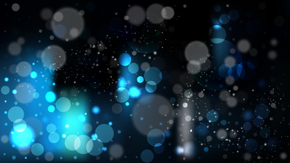 Abstract Black and Blue Illuminated Background Image