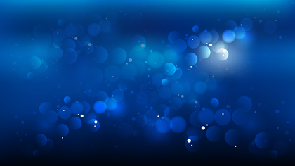 Black and Blue Blurred Bokeh Background Vector Illustration