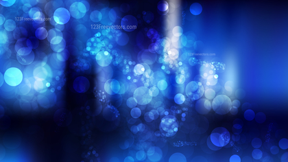 Abstract Black and Blue Defocused Background