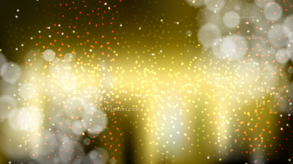 Abstract Black and Gold Bokeh Background Graphic