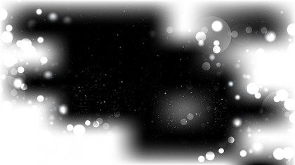 Black and White Defocused Lights Background Illustrator