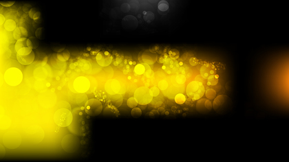 Abstract Black and Yellow Blur Lights Background