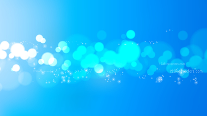 Abstract Blue Lights Background Illustration